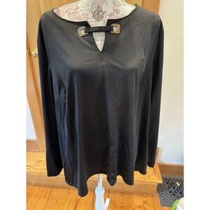 Women's Meera Lane Long Sleeve Top Size 3XL
